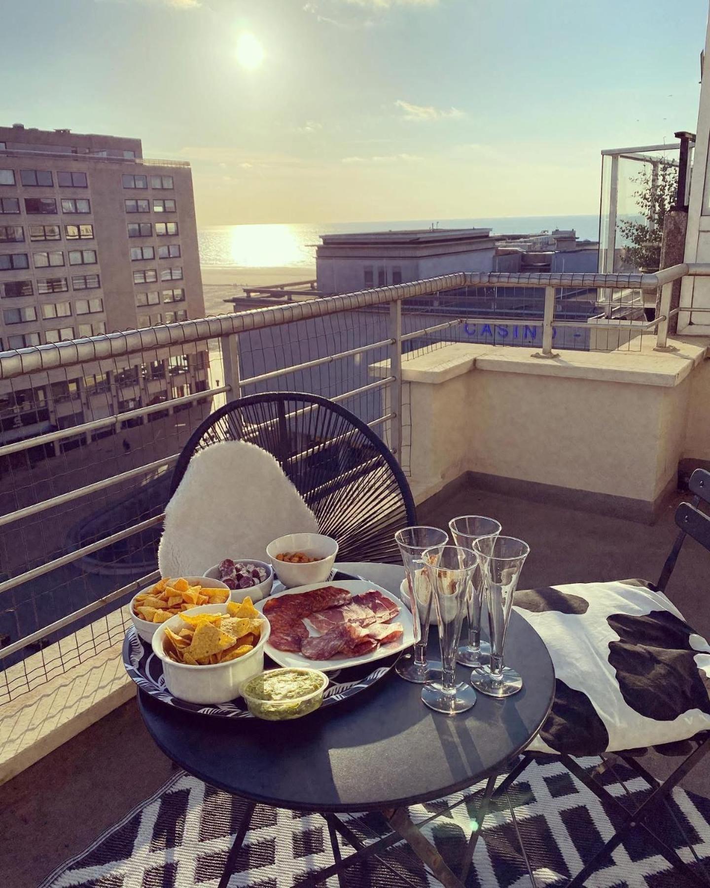 Appartement Fr Gilkens Ostende Dış mekan fotoğraf
